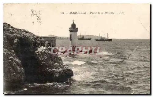 Marseille Ansichtskarte AK Phare de la Desirade lighthouse