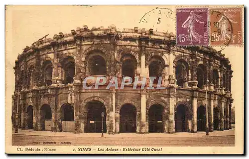 Cartes postales Nimes Les arenes