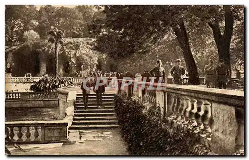 Cartes postales Nimes Jardin de la fontaine