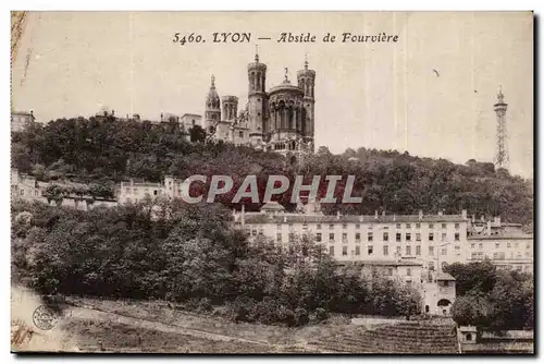 Cartes postales Lyon Abside de Fourviere