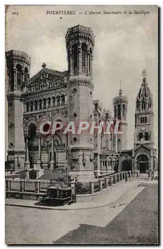 Cartes postales Lyon Basilique Ancien sanctuaire