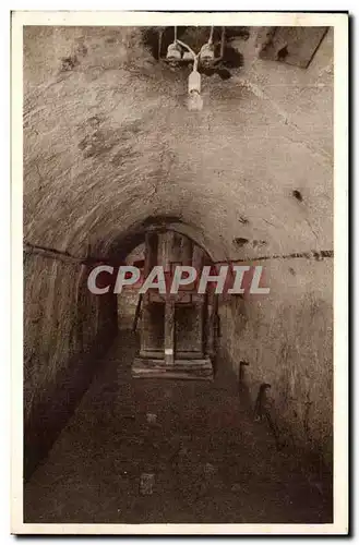 Cartes postales Fort de Vaux La cahpelle dans une galerie du fort