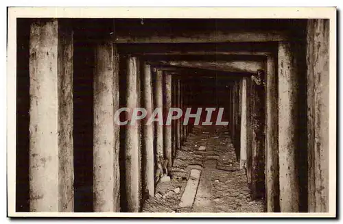 Cartes postales Militaria Fort de Vaux Galerie