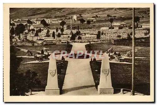 Cartes postales Militaria Verdun Cimetiere militaire