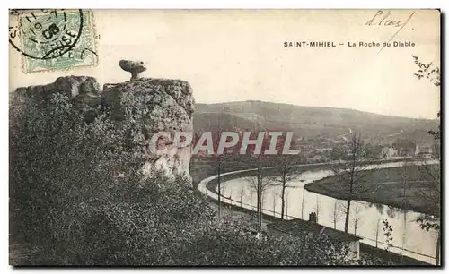 Saint Mihiel Cartes postales La roche du diable