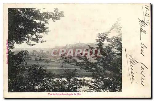 Cartes postales Vue de Liverdun depusi la flie