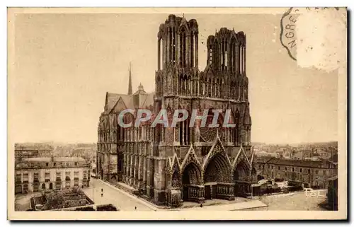 Reims Cartes postales Cathedrale