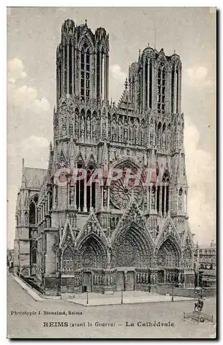 Reims Cartes postales Cathedrale