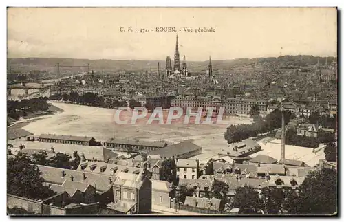 Rouen Cartes postales Vue generale