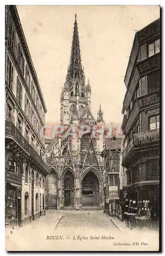 Rouen Cartes postales Eglise Saint Maclou