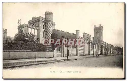 Reims Cartes postales ETablissement pommery Champagne