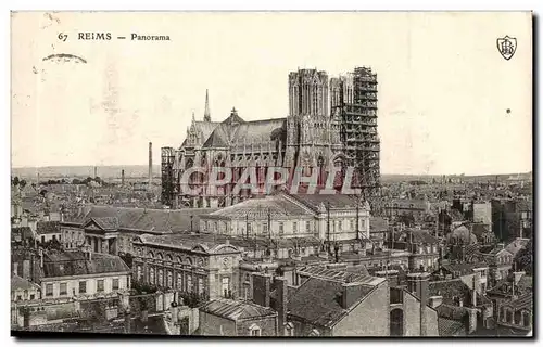 Cartes postales Reims panorama