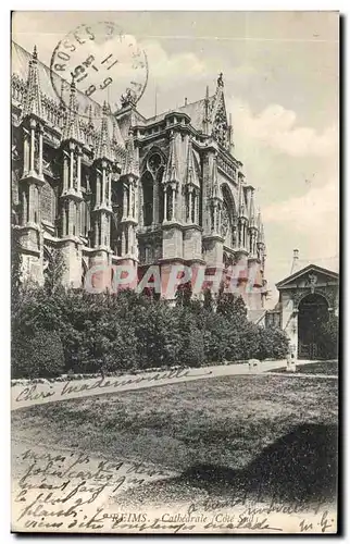 Cartes postales Reims La cathedrale