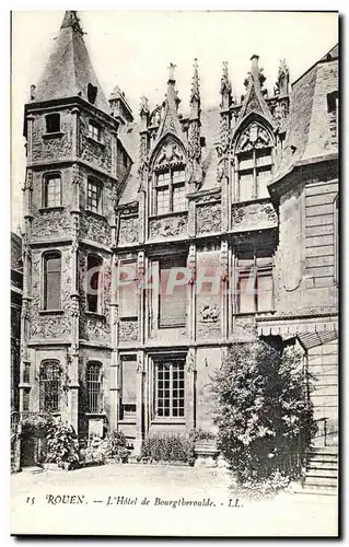 Rouen Cartes postales L&#39hotel de Bourgtheroulde