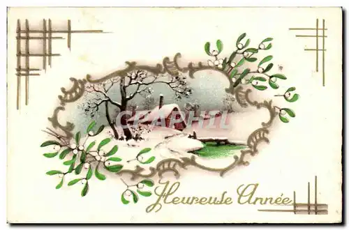 Cartes postales Fantaisie Heureuse annee