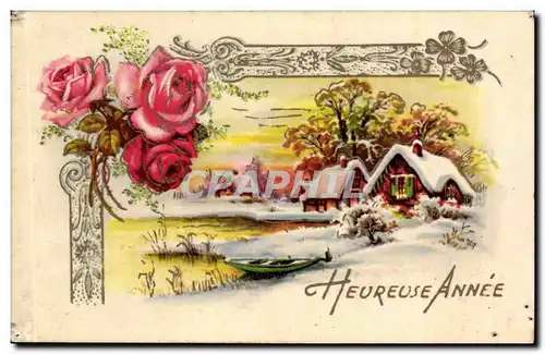 Cartes postales Fantaisie Heureuse annee