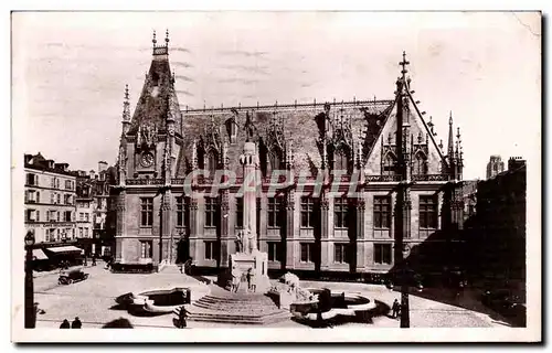 Rouen Ansichtskarte AK Palais de justice et le monument aux morts pour la patrie