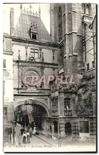 Rouen Cartes postales La grosse horloge