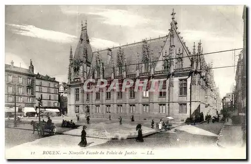 Rouen Ansichtskarte AK Nouvelle facade du palais de justice