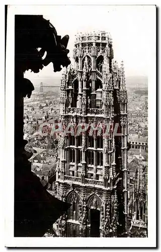 Cartes postales Rouen La tour du beurre