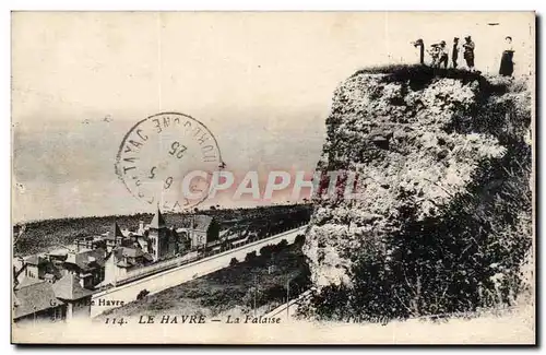 Cartes postales Le Havre La Falaise