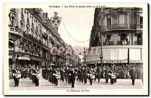 Cartes postales Orleans les fetes de Jeanne d&#39arc 7 et 8 mai La musique de l&#39air