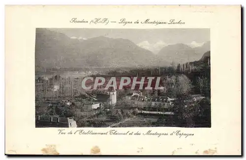 Cartes postales Siradan Ligne de Montrejean Luchon