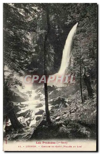 Cartes postales Luchon Cascade du coeur Vallee du Lys