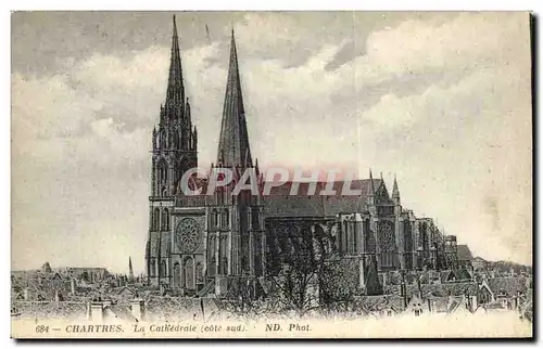 Cartes postales Chartres Cathedrale