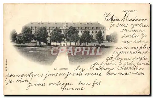 Argentan Cartes postales Caserne Molitor