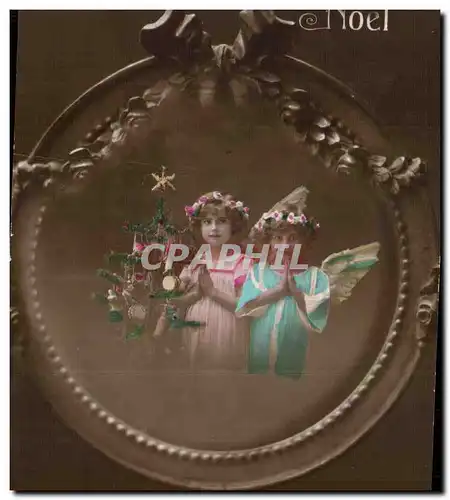 Cartes postales FAntaisie Enfants Noel Christmas Ange Angel