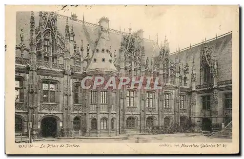 Rouen Cartes postales Le palais de justice