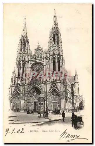 Rouen Cartes postales Eglise Saint ouen