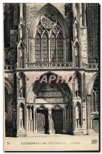 Coutances Cartes postales Cathedrale