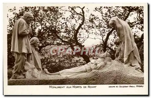 Cartes postales Monument aux morts de Royat