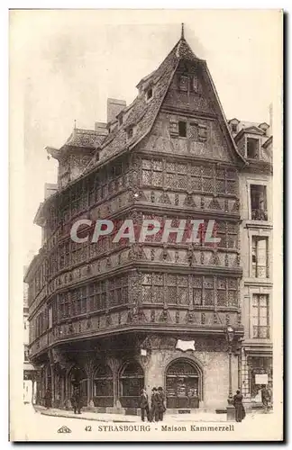 Cartes postales Strasbourg Maison Kammerzell