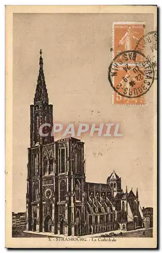 Cartes postales Strasbourg La cathedrale