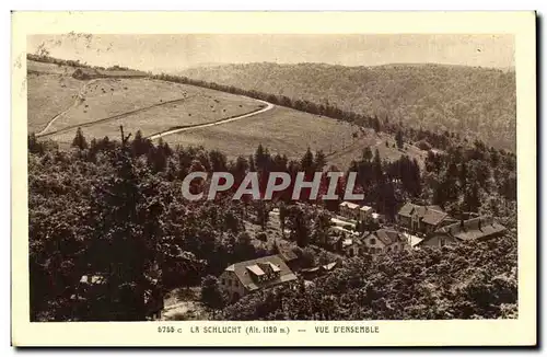 Cartes postales La Schlucht Vue d&#39ensemble