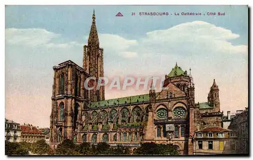 Cartes postales Strasbourg La cathedrale