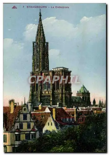 Cartes postales Strasbourg Cathedrale