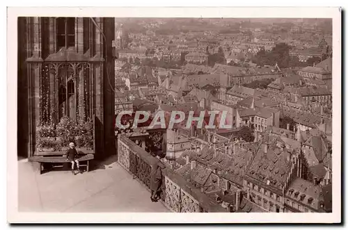 Ansichtskarte AK Strasbourg Plateforme de la cathedrale