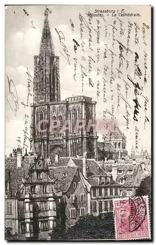 Cartes postales Strasbourg Cathedrale