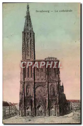 Cartes postales Strasbourg La cathedrale