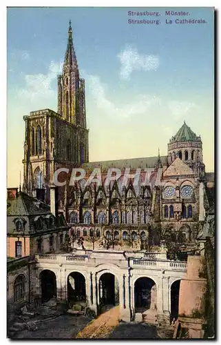 Cartes postales Strasbourg La cathedrale