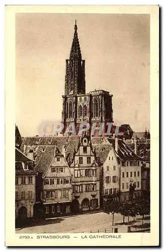 Cartes postales Strasbourg La cathedrale