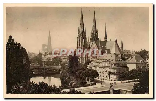 Cartes postales Strasbourg La cathedrale L'eglise Saint Paul