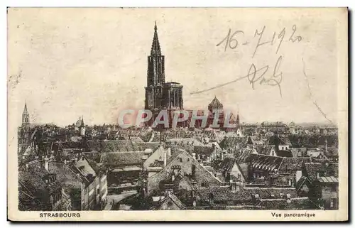 Cartes postales Strasbourg Vue panoramique