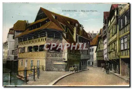 Cartes postales Strasbourg Bain aux plantes