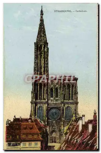 Cartes postales Strasbourg Cathedrale