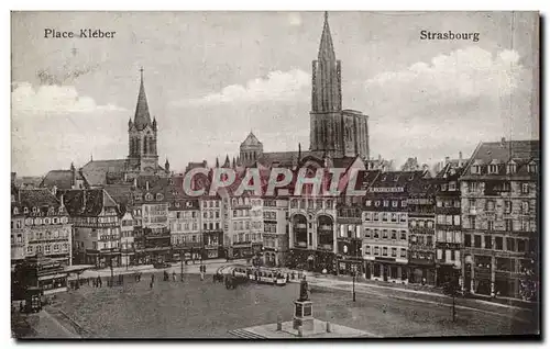 Cartes postales Strasbourg Place Kleber